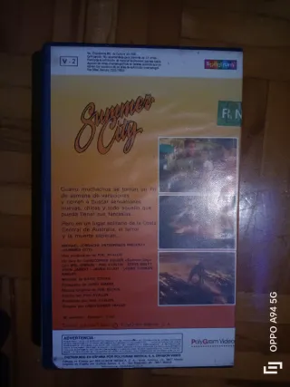 Película VHS Summer City Mel Gibson