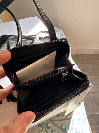 Cartera/Billetera Zara Negra