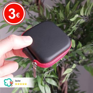 Funda para Auriculares, Cables o Tarjetas SD