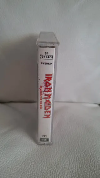 Iron Maiden No Prayer For The Dying Cassetta
