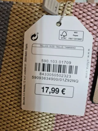 Bolso de mano nuevo multicolor