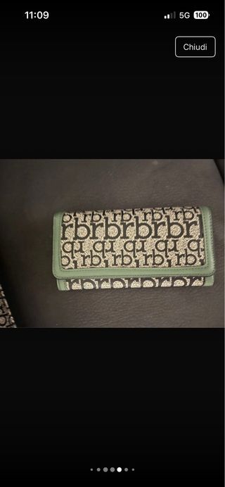 Borsa con portamonete firmata