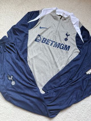 Chándal Tottenham Azul/Gris