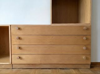 Muebles de salón modulares de madera