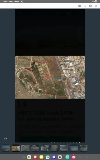 Terreno rústico 36786 m2