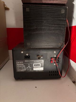 Minicadena Panasonic SA-PM250 Plata