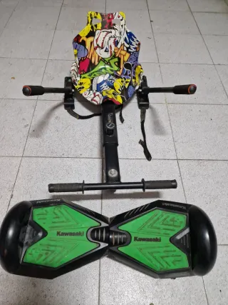 Hoverboard Kawasaki con Silla