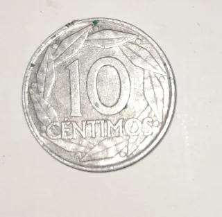 Moneda 10 Céntimos 1959 Sin Acuñar