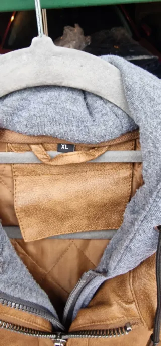 Giubbotto similpelle uomo XL