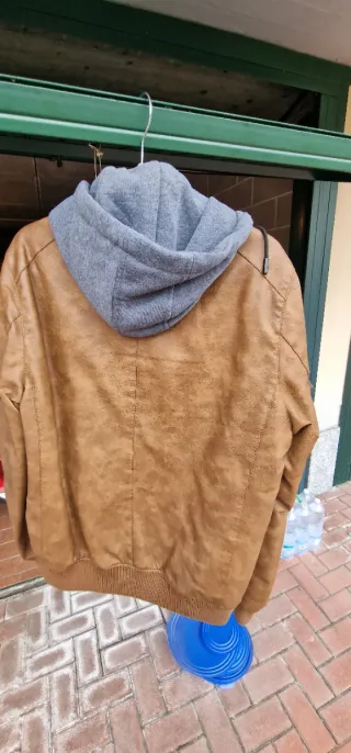 Giubbotto similpelle uomo XL