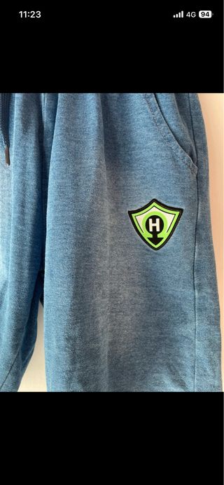 Pantalón corto vaquero elástico