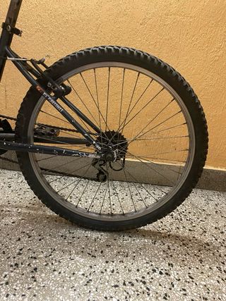 Bicicleta Montaña Btwin Negra