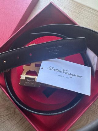 Cinturón Salvatore Ferragamo 115cm Nuevo Caja