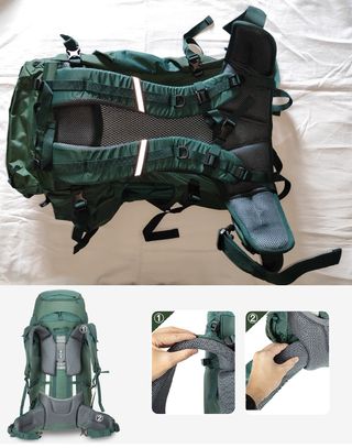 Night Cat 100L Zaino Trekking Unisex - Nuovo