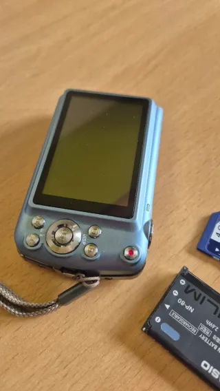 Cámara Casio Exilim EX-Z2 Azul/Plata