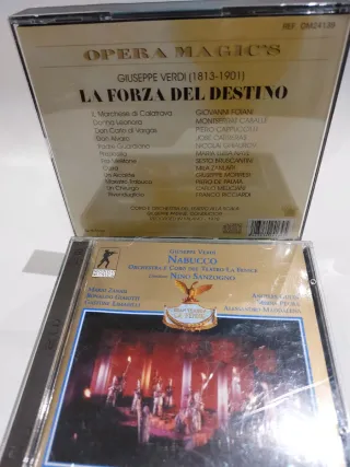 Lote de 10 CDs de Ópera - Verdi