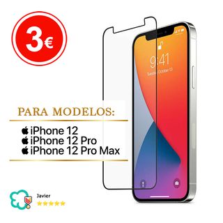 Cristal Templado iPhone 12 / 12 Pro / 12 Pro Max
