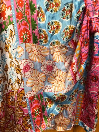 Vestido Zara estampado