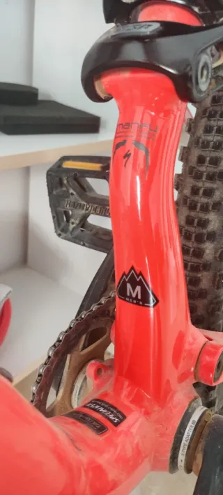 Bicicleta Montaña Specialized Roja