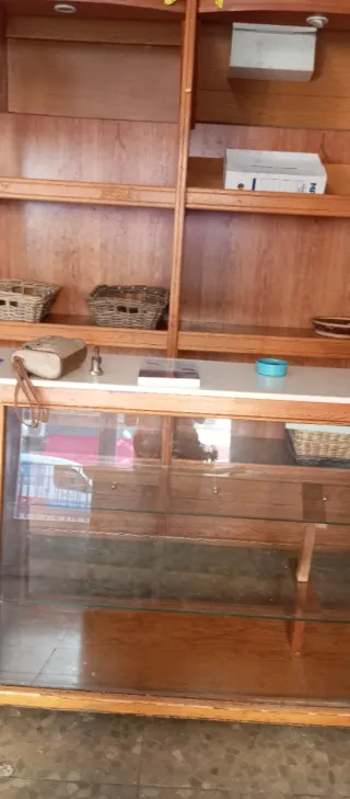 Mobiliario Tienda y Congelador Isla