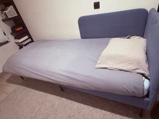 Estructura cama tapizada perfecto estado