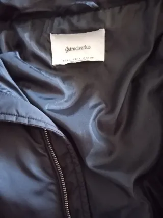 Cazadora acolchada negra