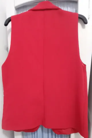 Chaleco elegante rojo