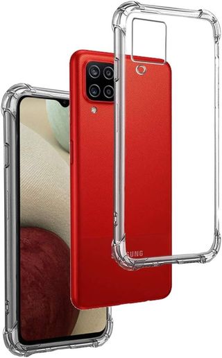 Funda Transparente Esquinas Reforzadas Galaxy A12/M12