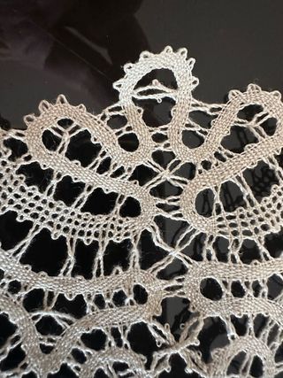 3 Sottopiatti Tombolo Fatti a Mano