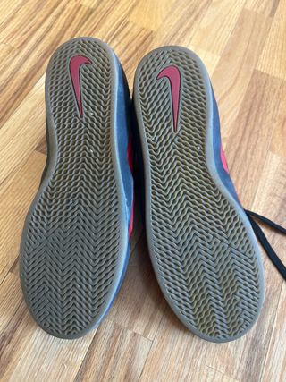 Zapatillas Nike SB Ishod Skate Negras Rojas