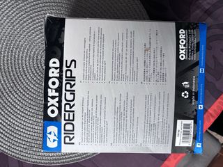 Oxford Ridergrips Agarre Pasajero Moto Negro