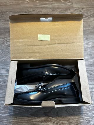 Mocasines Negros Mango Talla 43