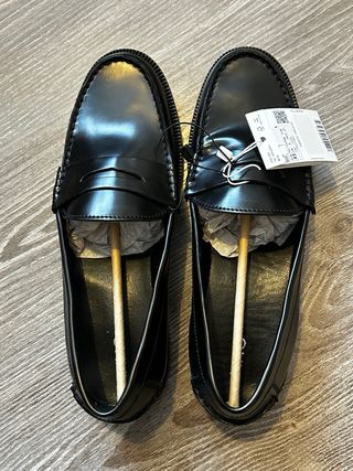 Mocasines Negros Mango Talla 43