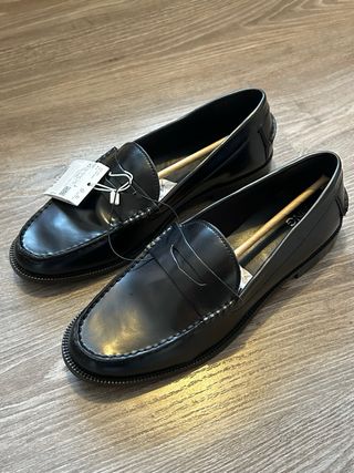 Mocasines Negros Mango Talla 43