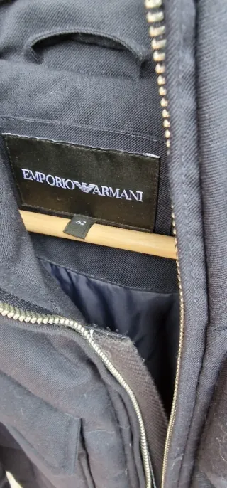 Piumino Emporio Armani Uomo Blu Tg 52