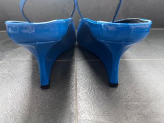 Zapatos Zara Talla 37 Azul