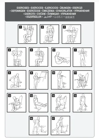 Multiestación de gimnasio Domyos HG 60