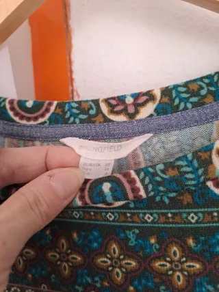 Jersey estampado paisley primavera