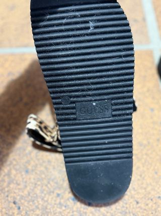 Sandalias Guess Leopardo Talla 37 Nuevas
