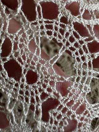 Sottopiatti tombolo fatti a mano