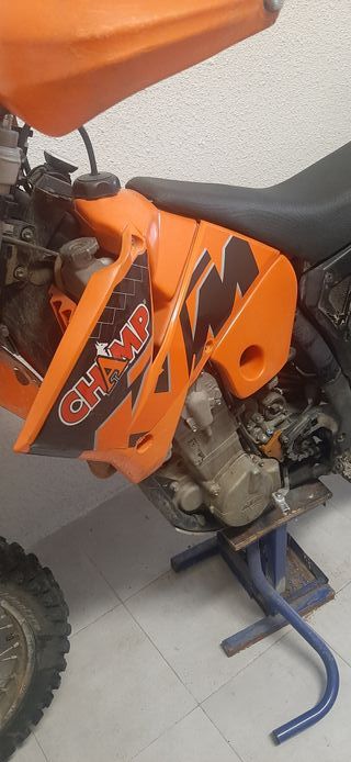 Moto KTM EXC Enduro Naranja