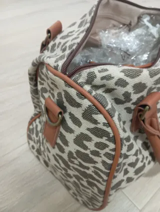 Bolso estampado animal print