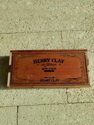 Caja Decorativa Madera Henry Clay War Hawk