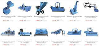 TRITURADORAS DESBROZADORAS PARA TRACTOR Y ATV 900€