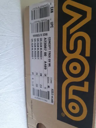 Botas de montaña mujer talla 38 Asolo Gore-Tex