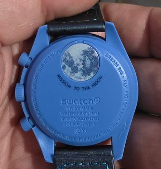 Omega x Swatch MoonSwatch Blu