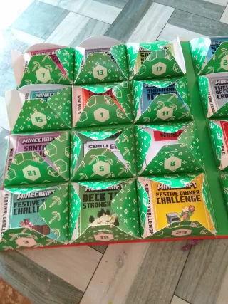 Minecraft Calendario Adviento Libro