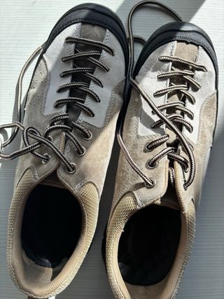 Zapatillas barefoot beige/gris