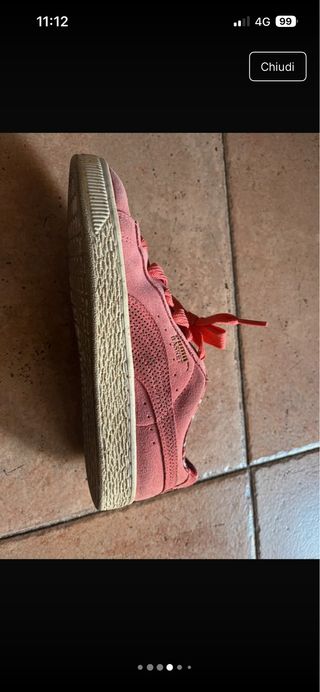 Scarpe Puma rosa