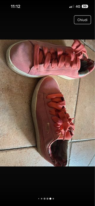 Scarpe Puma rosa
